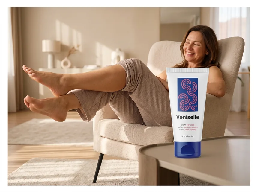 Piernas con várices visibles junto a un fondo natural tranquilizador